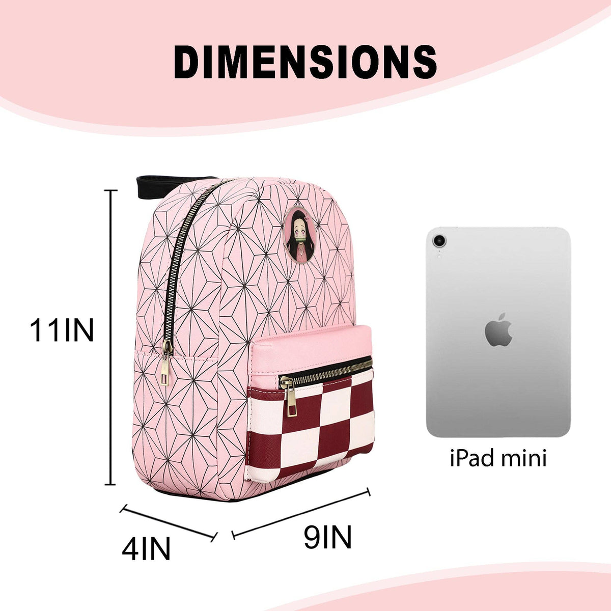 Demon Slayer Nezuko Adult Mini Backpack
