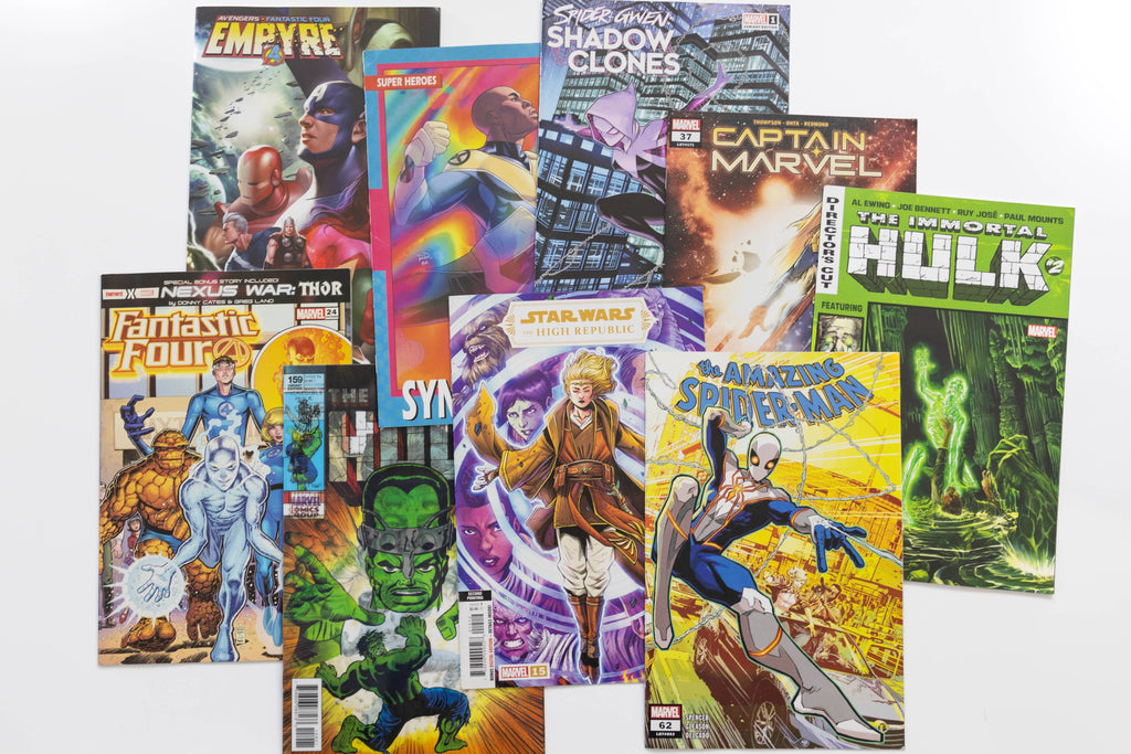 Marvel Assorted 3ct. Comic Book Pack Lot - (25) 3ct. Packs