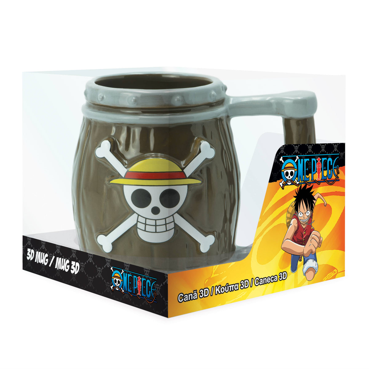 One Piece - Mug 3D - Barrel 12oz.