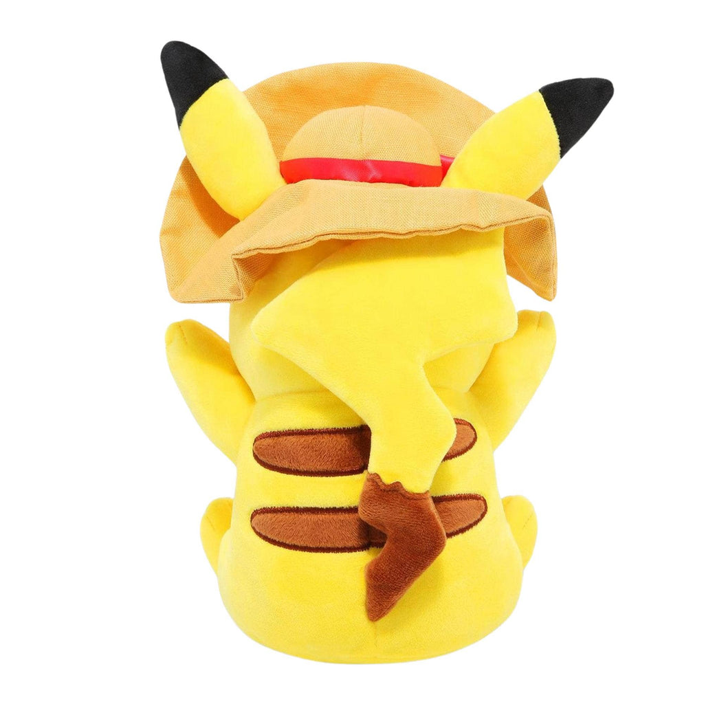 Pokemon Pikachu with Sun Hat 8-Inch Plush